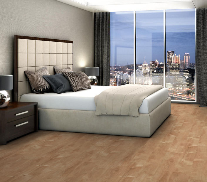 Philadelphia Commercial - Bosk - Luxury Vinyl Plank - Natural Oak floor installation