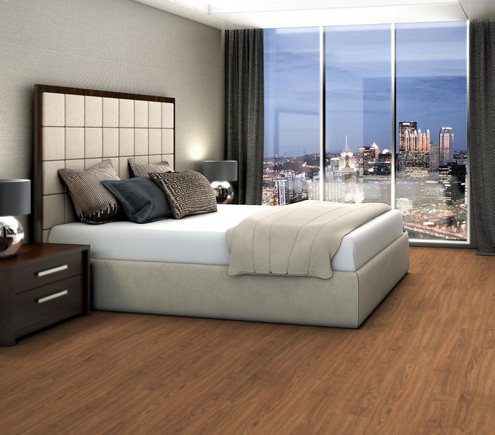 Philadelphia Commercial - Bosk - Luxury Vinyl Plank - Mountain Oak floor installation