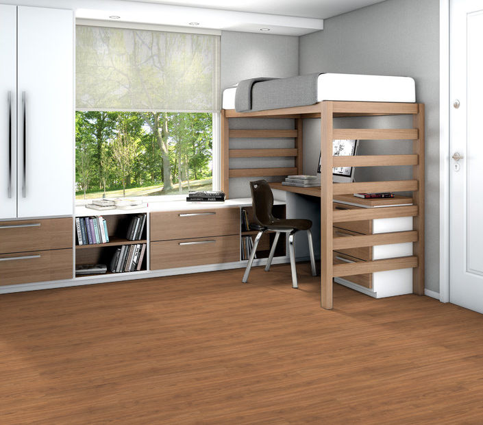 Philadelphia Commercial - Bosk - Luxury Vinyl Plank - Mountain Oak floor installation