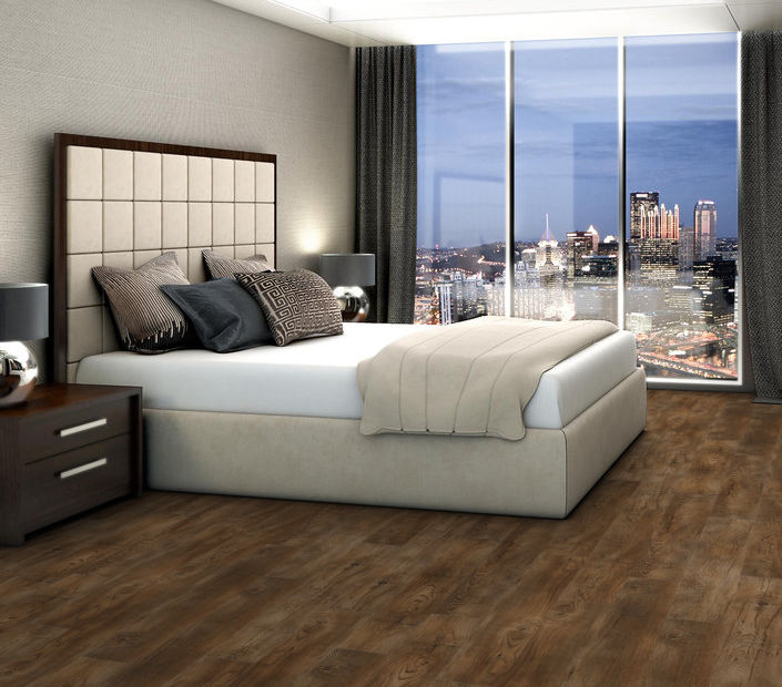 Philadelphia Commercial - Bosk - Luxury Vinyl Plank - Deer Lodge floor installation