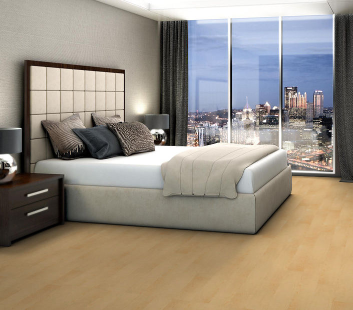 Philadelphia Commercial - Bosk Pro - Luxury Vinyl Plank - Maple Select floor installation
