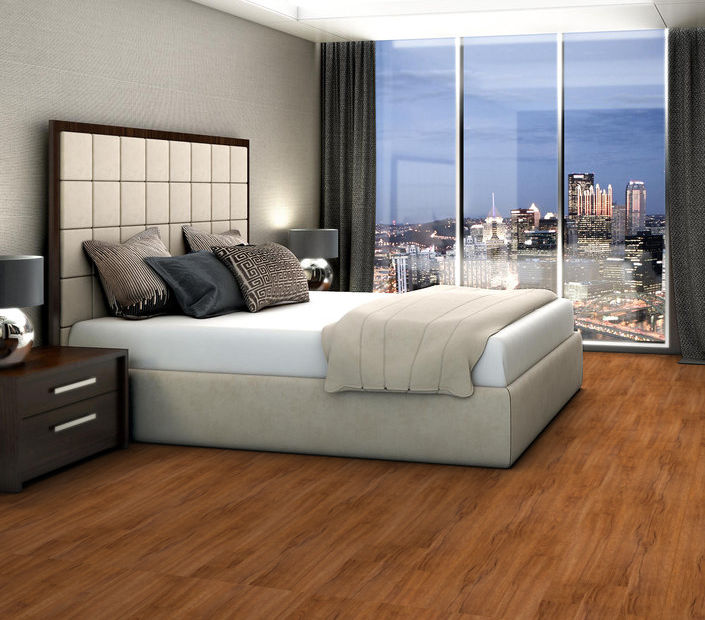 Philadelphia Commercial - Bosk Pro - Luxury Vinyl Plank - Mountain Oak floor installation