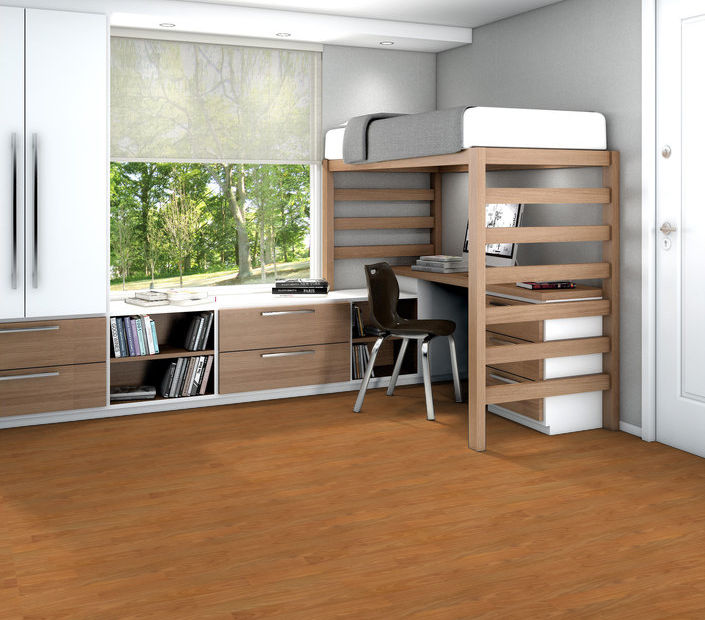 Philadelphia Commercial - Bosk Pro - Luxury Vinyl Plank - Brazen Red