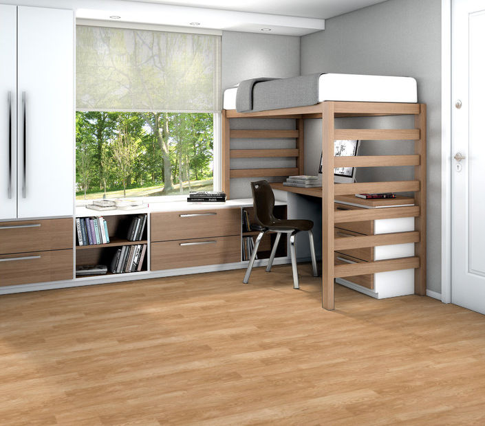 Philadelphia Commercial - Bosk Pro 6 - Luxury Vinyl Plank - Rift Oak floor installation