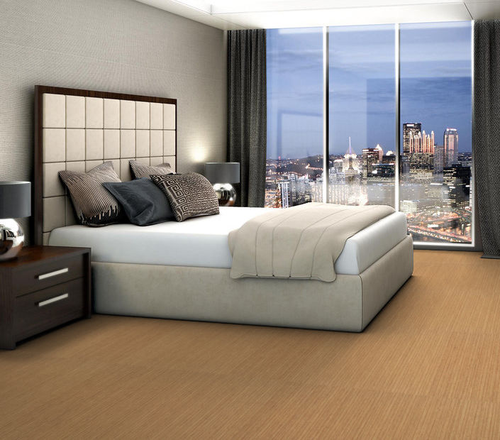 Philadelphia Commercial - Bosk Pro 6 - Luxury Vinyl Plank - Bamboo Golden floor installation