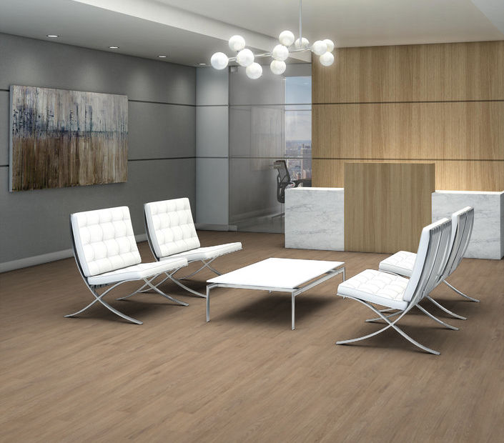 Philadelphia Commercial - Connection 4 - Luxury Vinyl Plank - Partnership floor installation