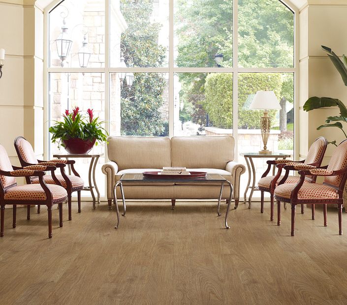 Philadelphia Commercial - Connection 4 - Luxury Vinyl Plank - Togetherness floor installation