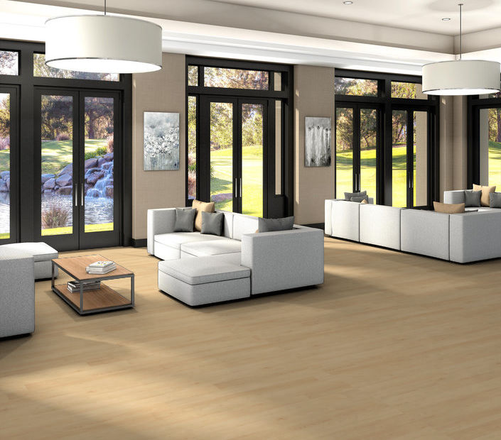 Philadelphia Commercial - Connection 4 - Luxury Vinyl Plank - Union floor installation