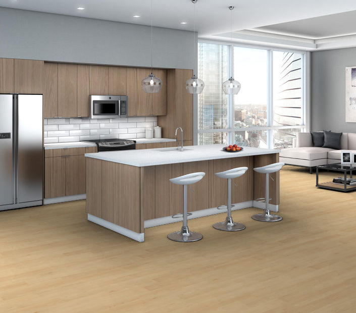 Philadelphia Commercial - Connection 4 - Luxury Vinyl Plank - Union floor installation