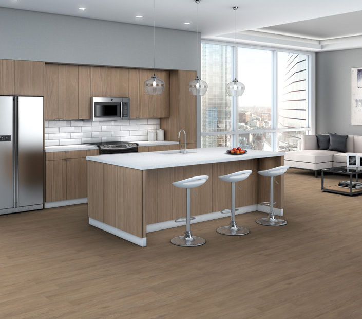 Philadelphia Commercial - Connection 6 - Luxury Vinyl Plank - Partnership floor installation