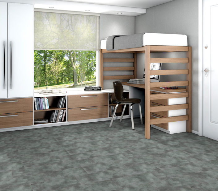 Philadelphia Commercial - Burnished - Luxury Vinyl Plank - Titanium