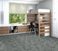 Philadelphia Commercial - Burnished - Luxury Vinyl Plank - Titanium floor installation