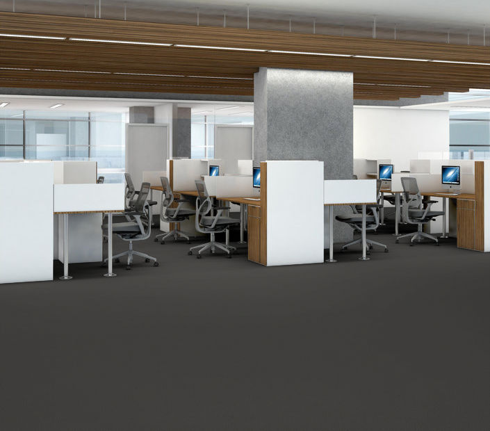 Philadelphia Commercial - Solid Structure - Vinyl Sheet - Twig floor installation