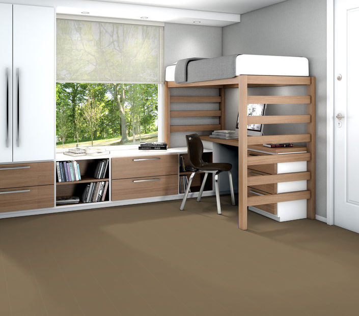 Philadelphia Commercial - Solid Structure - Vinyl Sheet - Tuscan floor installation