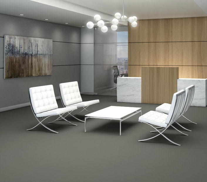 Philadelphia Commercial - Solid Structure - Vinyl Sheet - River floor installation