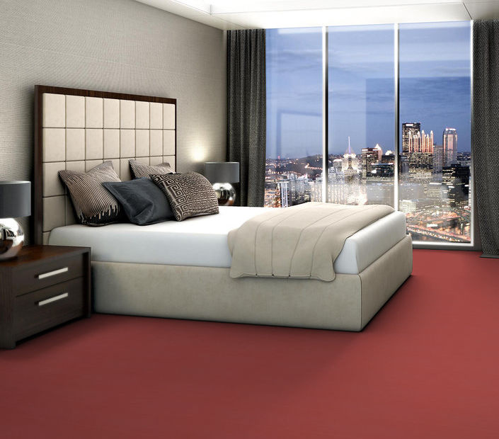 Philadelphia Commercial - Solid Structure - Vinyl Sheet - Beet floor installation