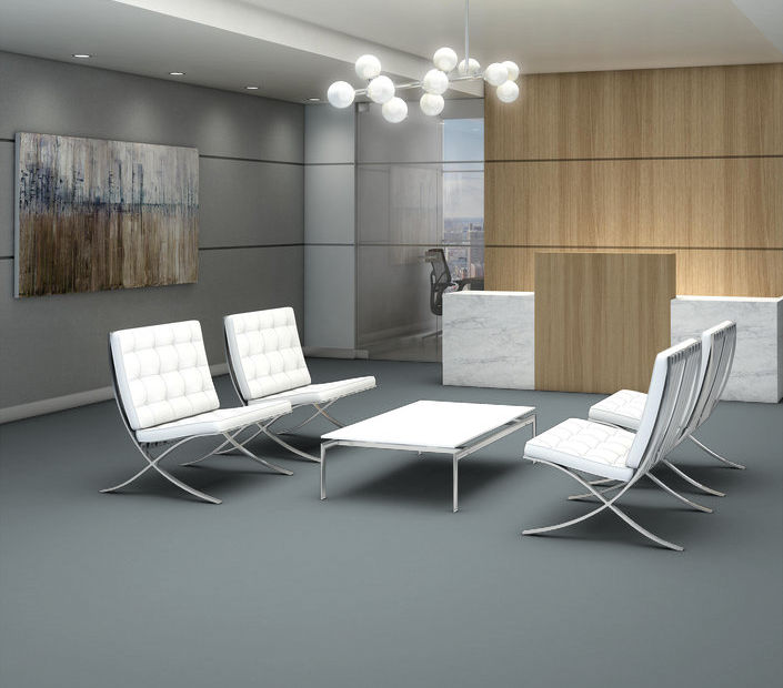 Philadelphia Commercial - Solid Structure - Vinyl Sheet - Stone floor installation