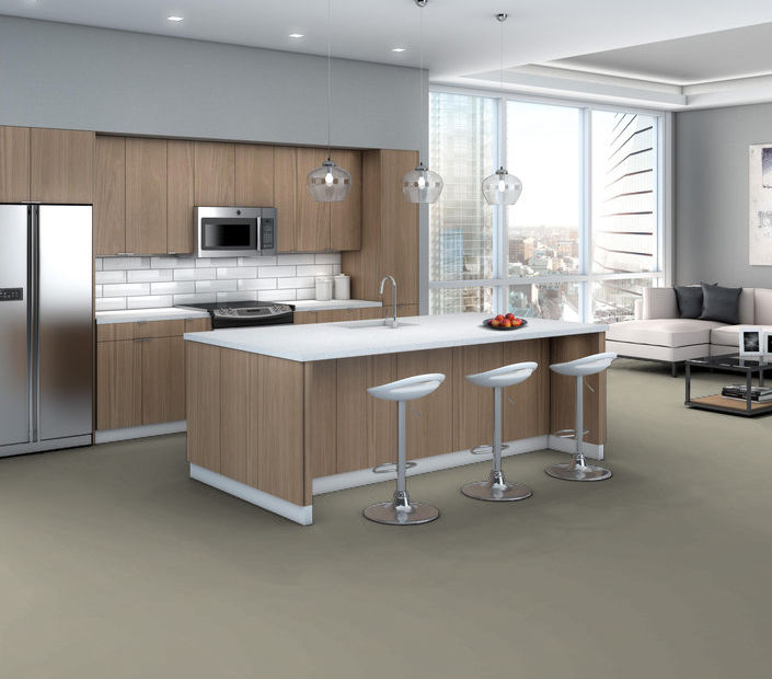 Philadelphia Commercial - Solid Structure - Vinyl Sheet - Nugget floor installation
