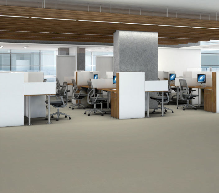 Philadelphia Commercial - Solid Structure - Vinyl Sheet - Nugget floor installation