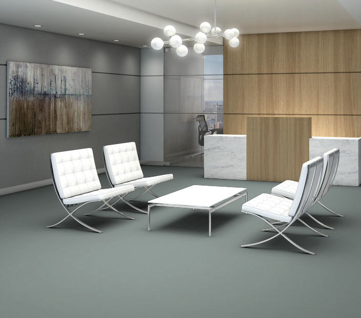 Philadelphia Commercial - Solid Structure - Vinyl Sheet - Chalet floor installation