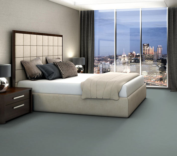 Philadelphia Commercial - Solid Structure - Vinyl Sheet - Herbal floor installation