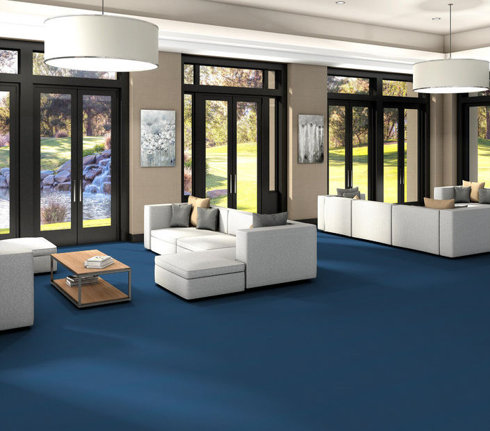 Philadelphia Commercial - Solid Structure - Vinyl Sheet - Bermuda floor installation