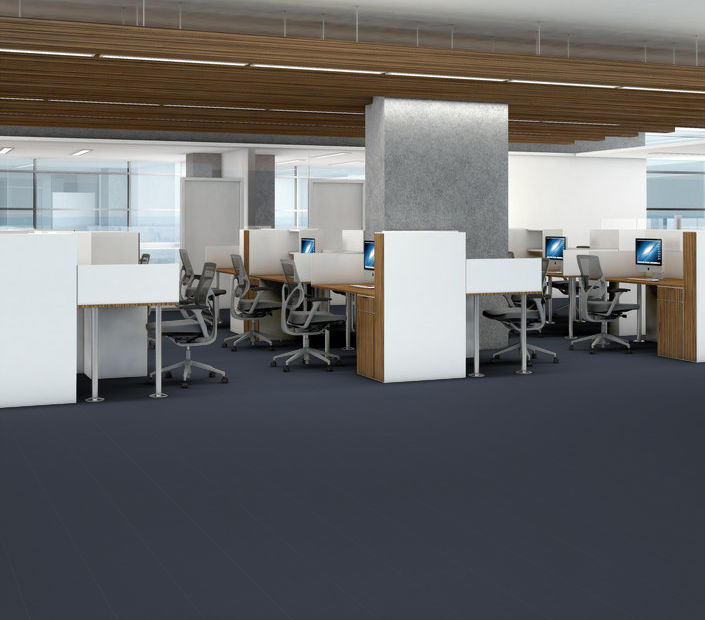 Philadelphia Commercial - Solid Structure - Vinyl Sheet - Rocky floor installation