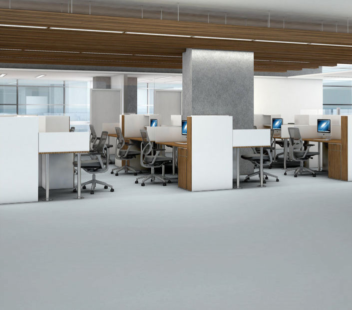 Philadelphia Commercial - Solid Structure - Vinyl Sheet - Icy floor installation