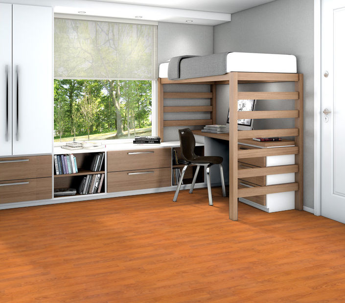 Philadelphia Commercial - Organic Structure - Vinyl Sheet - Spicy floor installation