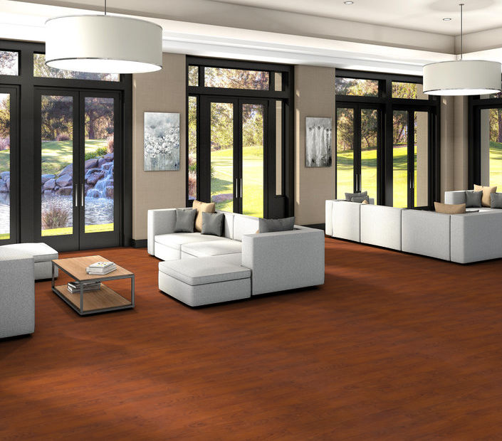 Philadelphia Commercial - Organic Structure - Vinyl Sheet - Tango floor installation