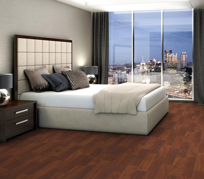 Philadelphia Commercial - Organic Structure - Vinyl Sheet - Harvest floor installation