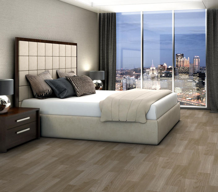 Philadelphia Commercial - Organic Structure - Vinyl Sheet - Sand floor installation