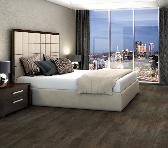 Philadelphia Commercial - Organic Structure - Vinyl Sheet - Leather floor installation