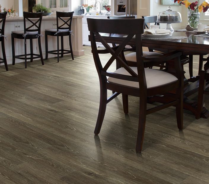 Philadelphia Commercial - In The Grain II 12 - Luxury Vinyl Plank - Wheat floor installation