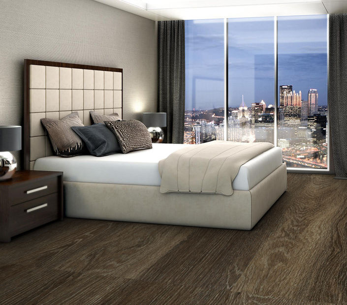Philadelphia Commercial - In The Grain II 12 - Luxury Vinyl Plank - Wheat floor installation