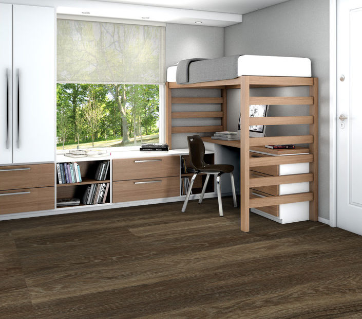 Philadelphia Commercial - In The Grain II 12 - Luxury Vinyl Plank - Wheat floor installation