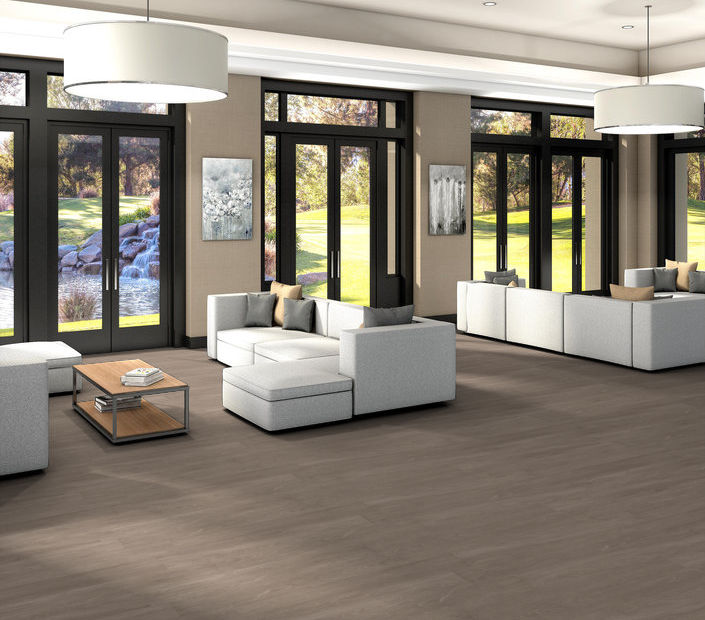 Philadelphia Commercial - In The Grain II 12 - Luxury Vinyl Plank - Spelt floor installation
