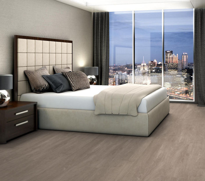 Philadelphia Commercial - In The Grain II 12 - Luxury Vinyl Plank - Spelt floor installation