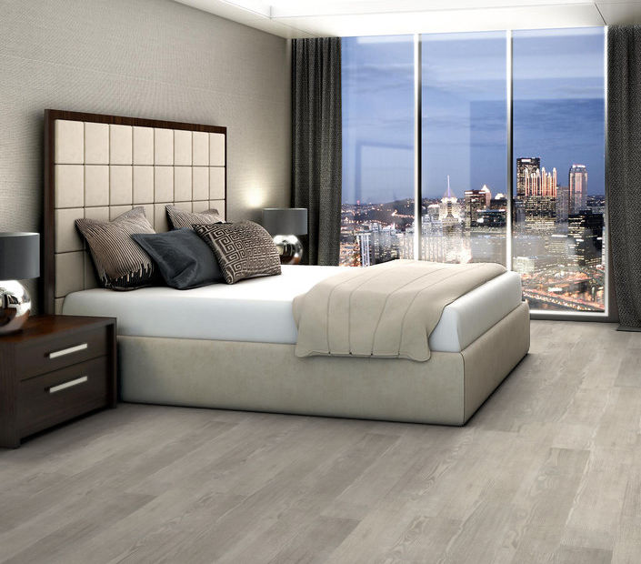 Philadelphia Commercial - In The Grain II 12 - Luxury Vinyl Plank - Drift floor installation