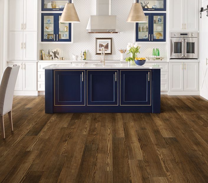 Philadelphia Commercial - In The Grain II 12 - Luxury Vinyl Plank - Sandalwood floor installation