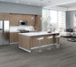 Philadelphia Commercial - In The Grain II 12 - Luxury Vinyl Plank - English Grey floor installation