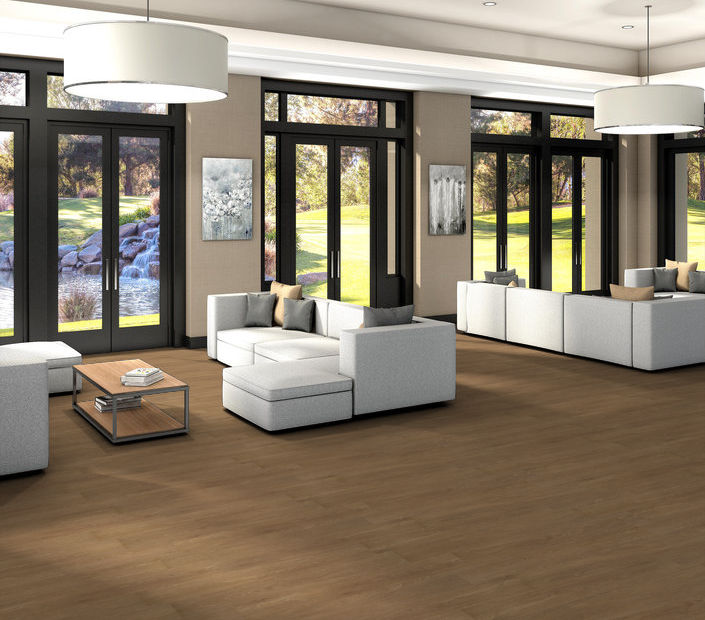 Philadelphia Commercial - In The Grain II 12 - Luxury Vinyl Plank - Millet floor installation