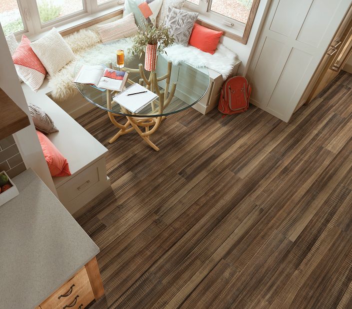 Philadelphia Commercial - In The Grain II 12 - Luxury Vinyl Plank - Oakwood floor installation