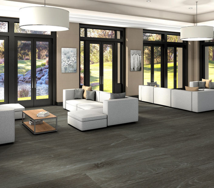 Philadelphia Commercial - In The Grain II 12 - Luxury Vinyl Plank - Milo floor installation