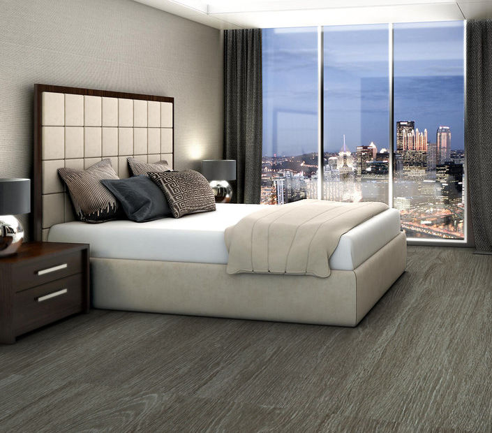 Philadelphia Commercial - In The Grain II 12 - Luxury Vinyl Plank - Milo floor installation