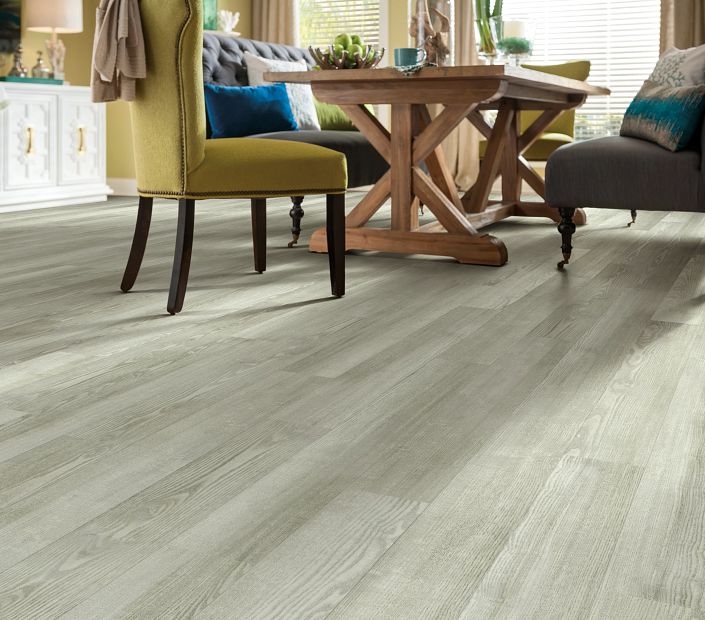 Philadelphia Commercial - In The Grain II 12 - Luxury Vinyl Plank - Drift floor installation