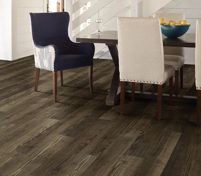 Philadelphia Commercial - In The Grain II 20 - Luxury Vinyl Plank - Burlwood floor installation