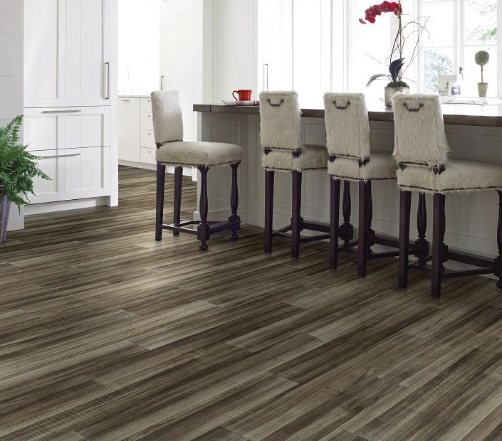 Philadelphia Commercial - In The Grain II 30 - Luxury Vinyl Plank - Cotton Seed floor installation