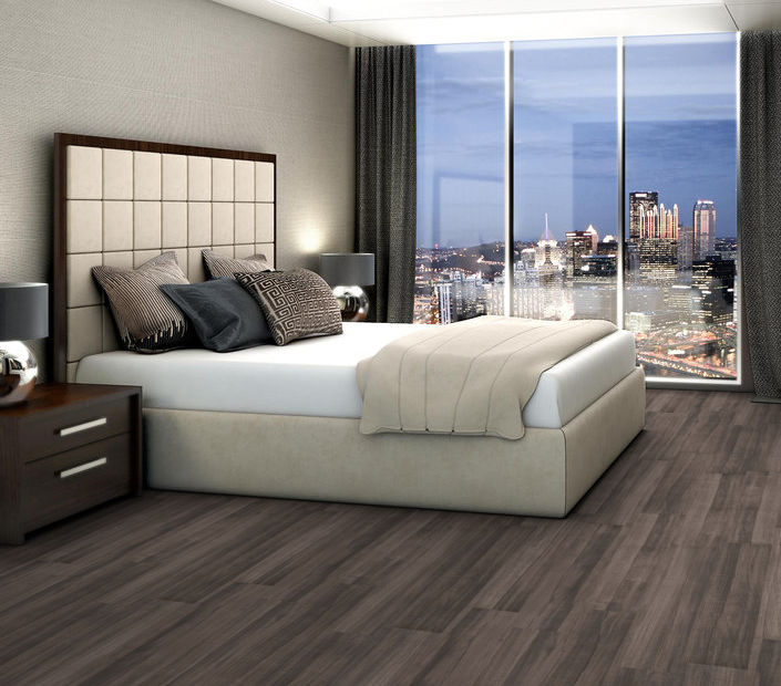 Philadelphia Commercial - In The Grain II 30 - Luxury Vinyl Plank - Cotton Seed floor installation