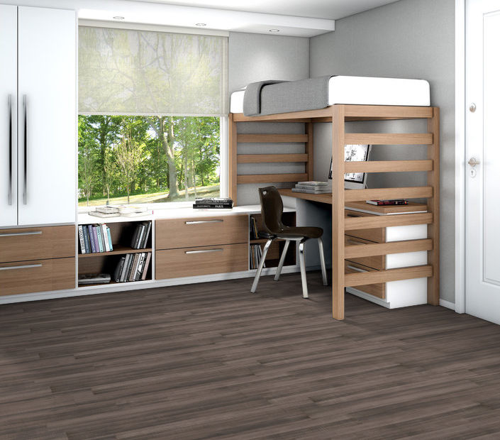 Philadelphia Commercial - In The Grain II 30 - Luxury Vinyl Plank - Cotton Seed floor installation